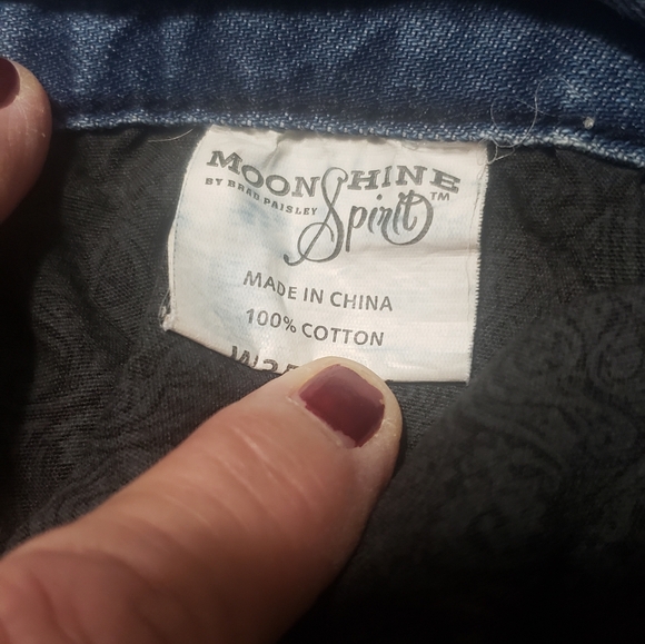 Moonshine Spirit by Brad Paisley Mens Bootcut Jeans 35x34 - Picture 8 of 9